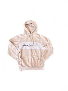 H&M Divided New York Graphic Hoodie | Beige Brooklyn Bridge Park Sweatshirt